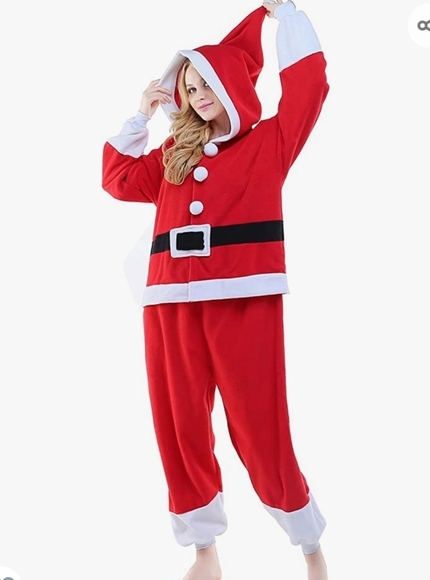 NEWCOSPLAY Santa Claus Onesie Size M - Picture 5 of 8